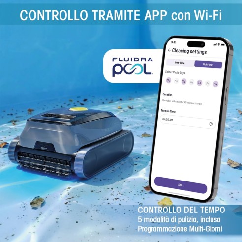 Robot Pulitore Piscina Zodiac Freedom Lite WR000703 Senza Fili