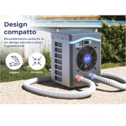 Pompa di calore mini Gre HPM40 per piscina fuori terra fino a 40 m³
