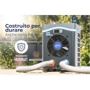 Pompa di calore mini Gre HPM40 per piscina fuori terra fino a 40 m³