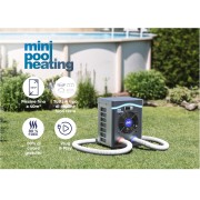 Pompa di calore mini Gre HPM40 per piscina fuori terra fino a 40 m³