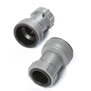 Adattatore filettato 2" per attacco liner diam 32mm a tubi diam 38mm