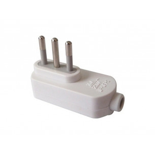 Spina-piatta-salvaspazio-16A-250V-Electraline