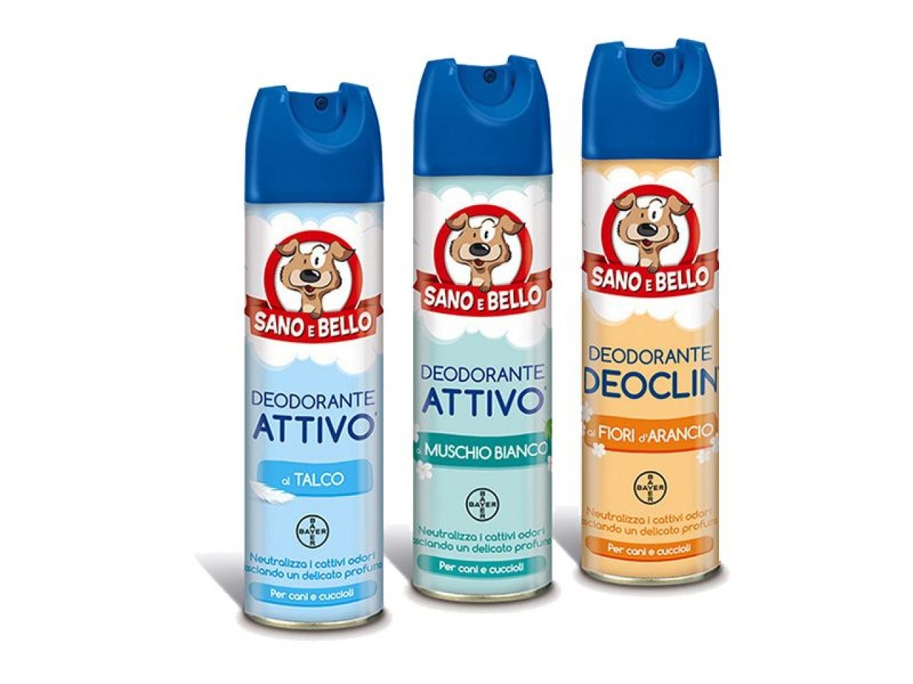 Deodorante Sano e Bello per cani 250ml