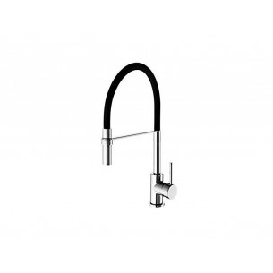 Miscelatore lavello bocca alta orientabile Winter nero Idro-Bric