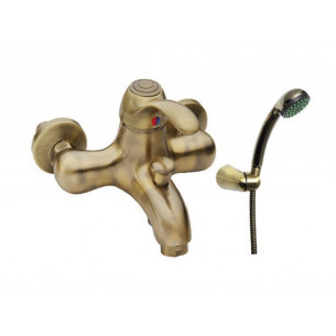 Miscelatore per vasca Distri vecchio ottone Idro-Bric