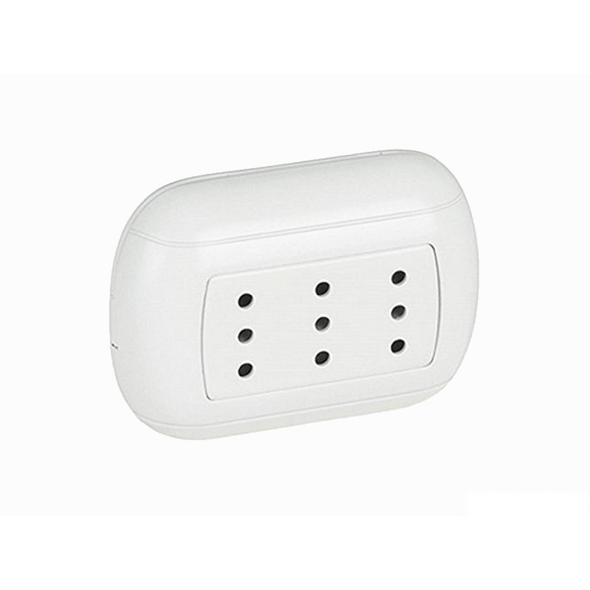 Bticino Matix Presa Triplex 10/16A – Modulo Porta 3 Posti, Colore Bianco, Installazione Civile - 3