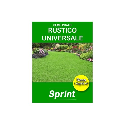 Semi prato Rustico Universale Sprint per tutti i terreni