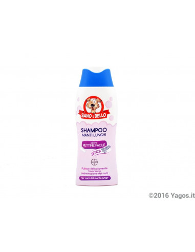 Shampoo-per-cani-Sano-e-Bello-manti-lunghi-250ml-