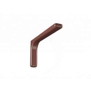 Staffa per mensola Leonardo L18xH11,4cm 2pz 2