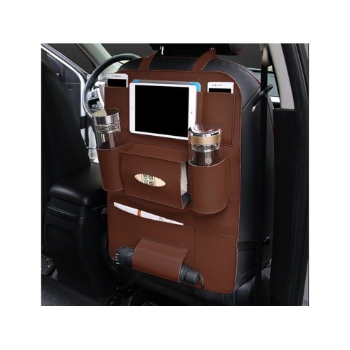 2 Pezzi Scatola Portaoggetti per Seggiolino Auto, Porta Oggetti per