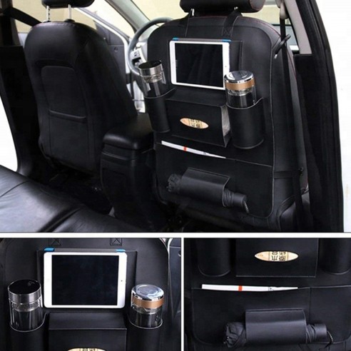 Protezione posteriore sedile auto piedi bambini porta tablet organizer