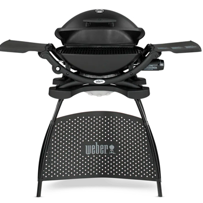 barbecue-a-gas-weber-Q-2200-nero-con-stand